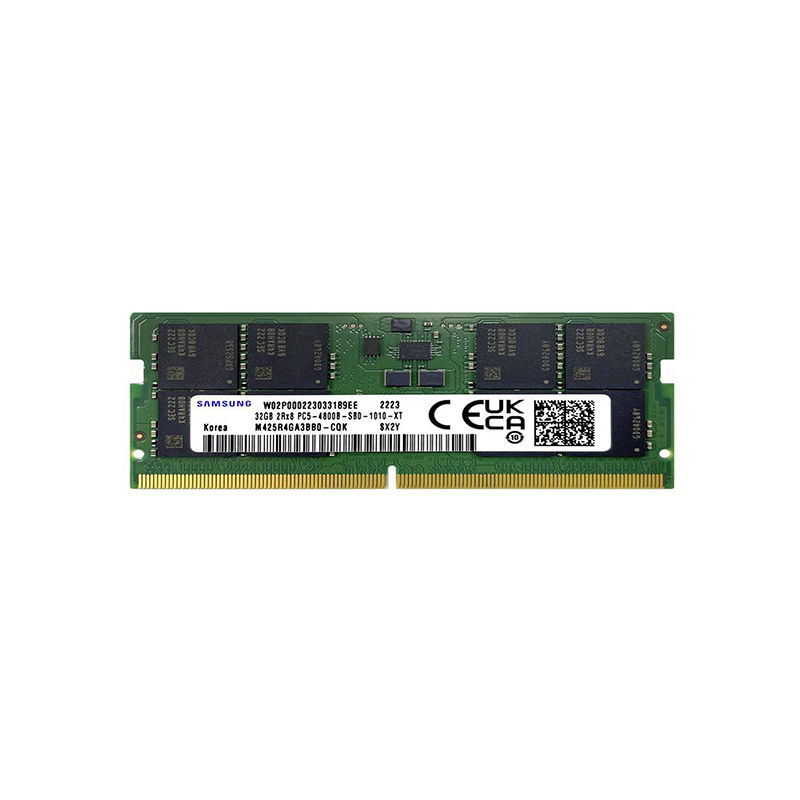 M425R4GA3BB0-CQK, Samsung DDR5 SODIMM Memory, 32GB/DDR5-4800/SODIMM
