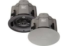 Crestron Saros ICE6T-W-T-EACH 2-Way In-Ceiling Speaker, White SAROS-ICE6T-W-T