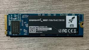 SB-ROCKET-4TB - Sabrent 4TB Solid State Drive