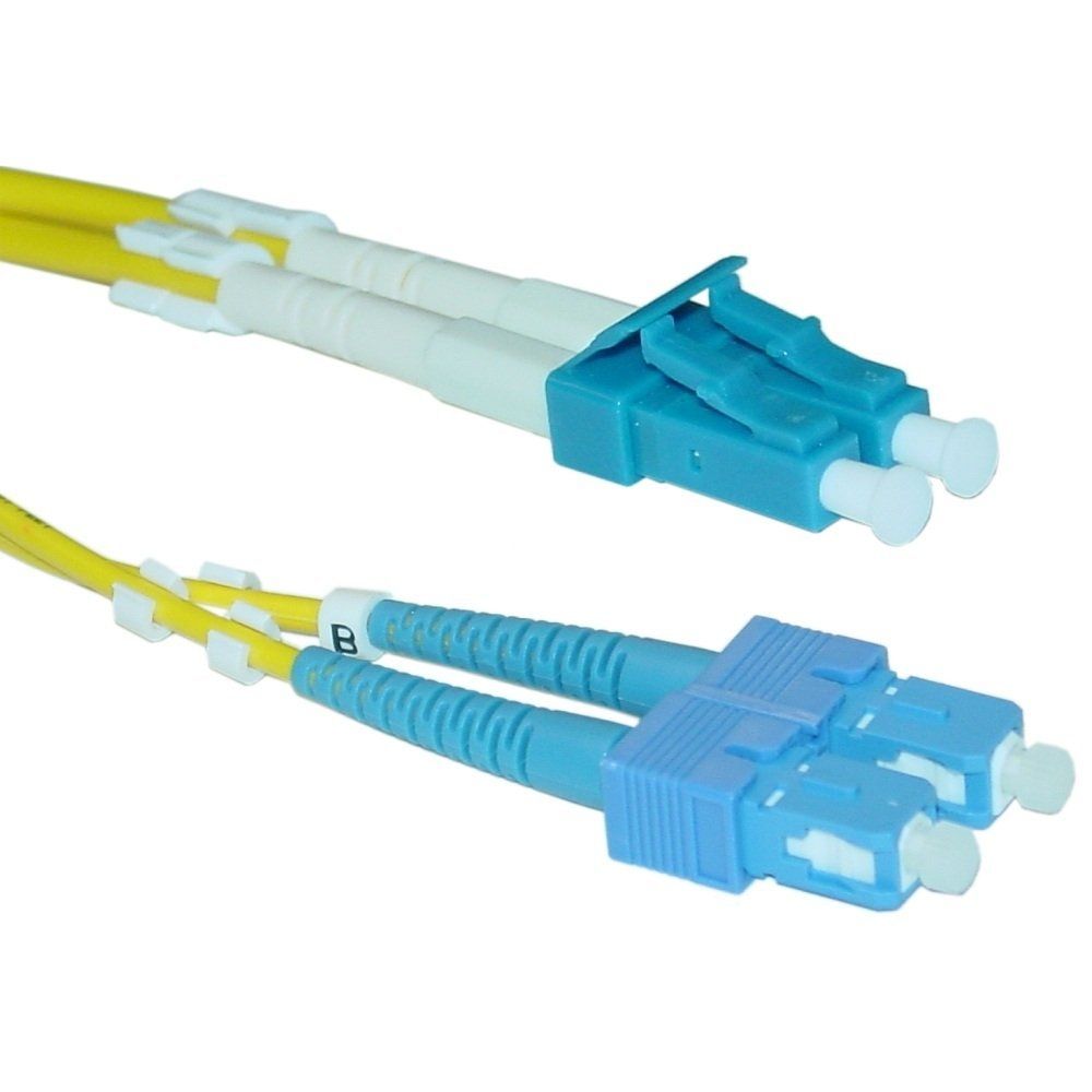 SC-LC-1-Meter-Singlemode-Fiber-Optic-Cable, Cisco SC-LC-1-Meter, Fiber Optic Cable, Single-mode, 1m, SC-LC, 9/125