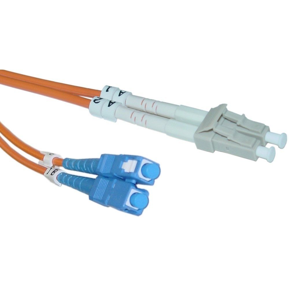 SC-LC-10-Meter-Multimode-Fiber-Optic-Cable, Cisco Fiber Optic Cable, 10Gbps/SC-LC/Multi-mode