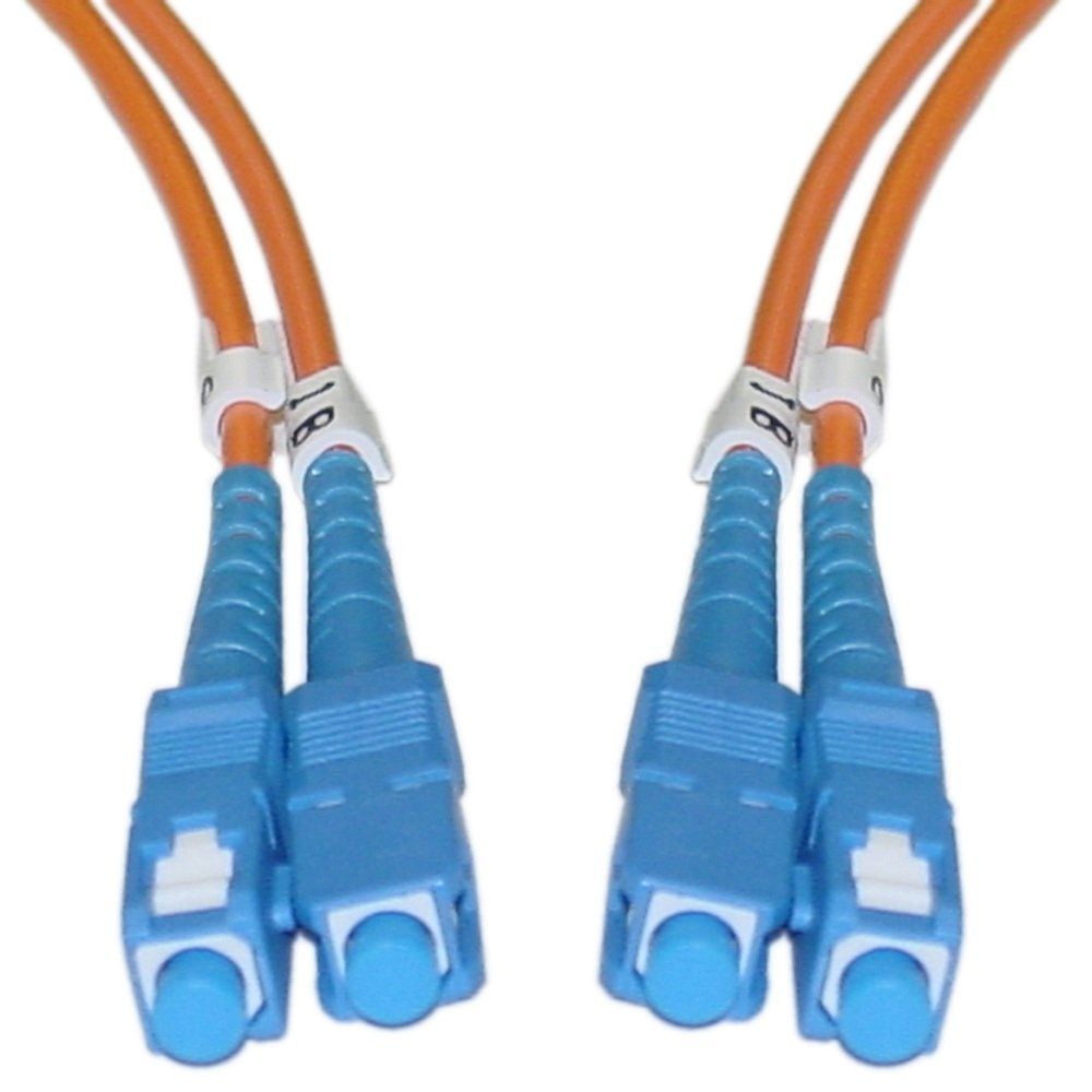 SC-SC-10-Meter-Multimode-Fiber-Optic-Cable, Cisco Fiber Optic Cable, 10Gbps/SC-SC/10m
