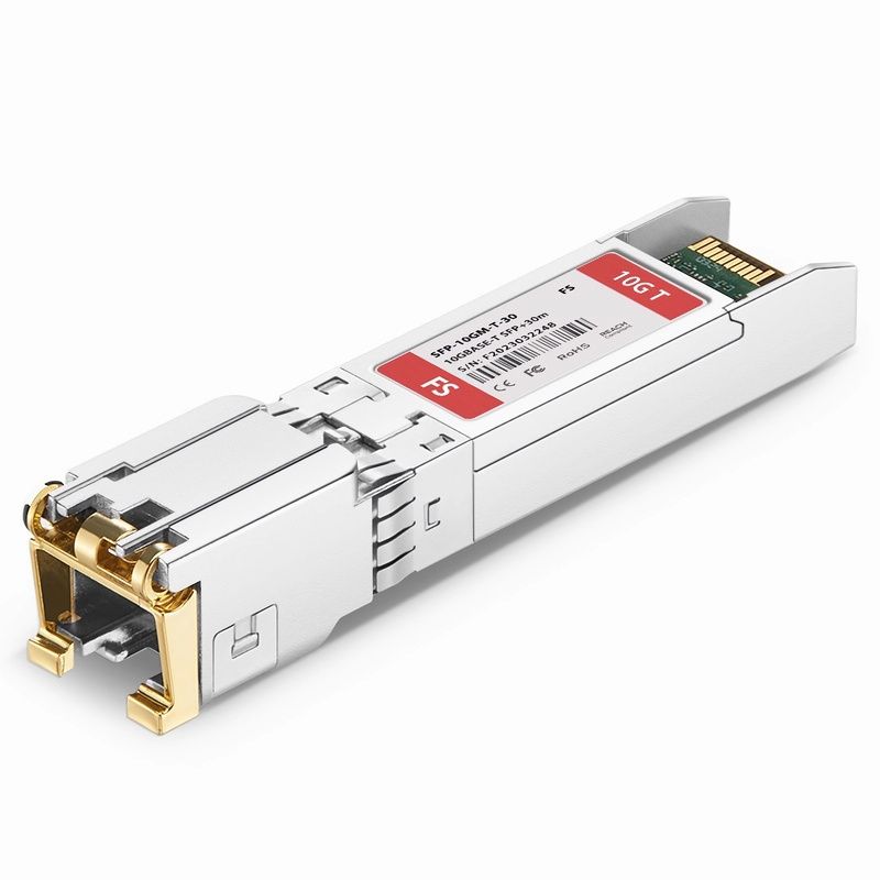 SFP-10GM-T-30 10GBASE-T Copper SFP+ Transceiver Module, 30m, RJ-45