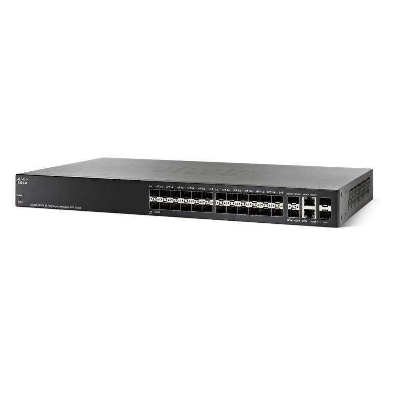 SG350-28SFP, Cisco SG350 Switch, 24xSFP Gigabit/2xCombo