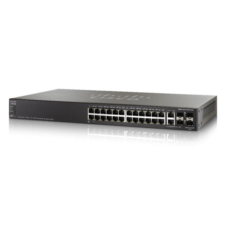 SG550X-24, Cisco Switch, 24xGE 4x10GE SFP+ Combo