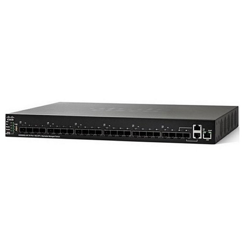 SG550XG-24F, Cisco Switch, 24x10GE SFP+/2x10GE Combo/1xGE Mgmt