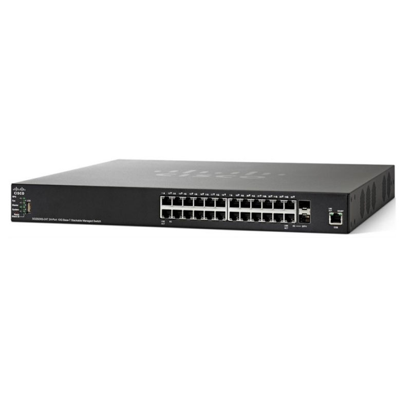 SG550XG-24T, Cisco SG550XG Switch, 24x10GBase-T/2x10G SFP+/1xGE Mgmt