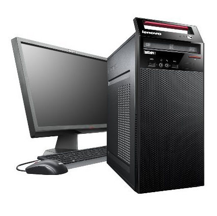 Lenovo ThinkCentre Edge 71 + ThinkVision LT2452p Intel Pentium G G630 2 GB DDR3-SDRAM 500 GB Windows 7 Professional Tower PC Black