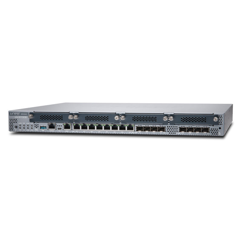 SRX345-SYS-JB, Juniper SRX345 Services Gateway, 16GE/4x MPIM slots/4G RAM
