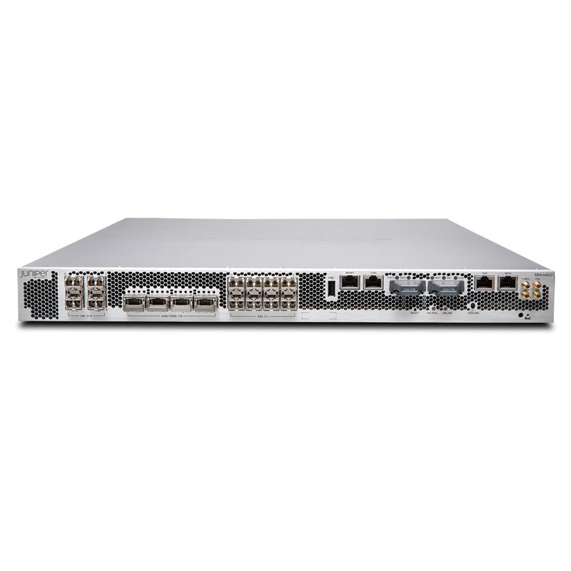 SRX4600-CHAS, Juniper SRX4600 Series Chassis, Network Security Appliance/Chassis Spare/No Fans No PEMs
