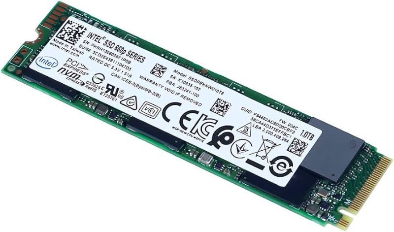 Intel SSD 660p Series 1TB M.2 NVMe SSD