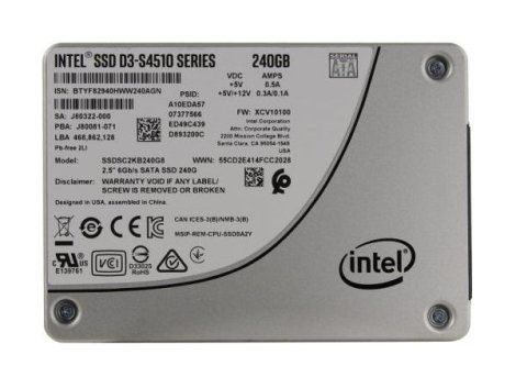 Intel D3-S4510 Series 240GB SATA Solid State Drive