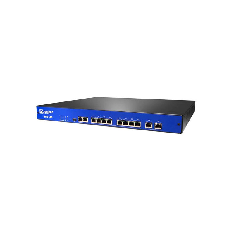 SSG-140-SH, Juniper SSG140 Firewall, 512MB memory/0 PIM cards/AC power