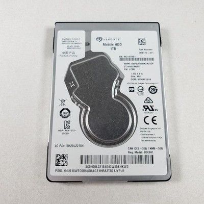 Seagate Mobile HDD 1TB 5400RPM 2.5-Inch Internal Hard Drive ST1000LM035-1RK172