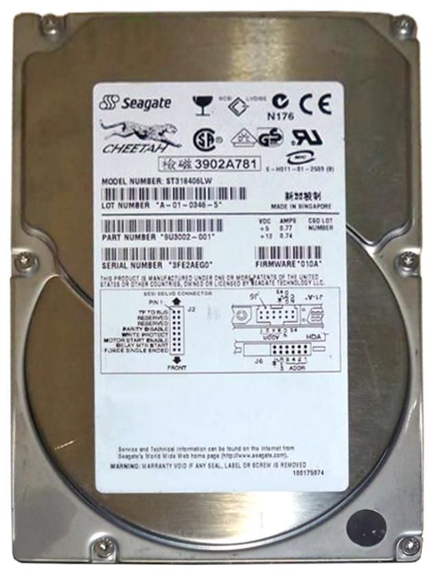 Seagate Cheetah 36ES 18.4GB Ultra320 SCSI 10K RPM 3.5-inch Hard Drive