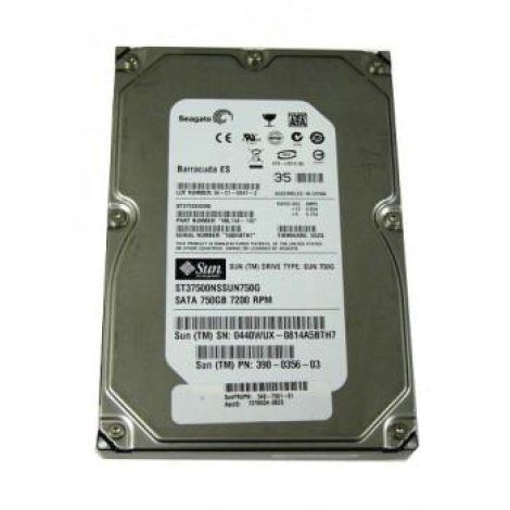 Sun ST37500NSSUN750G - 750GB 7.2K SATA 3.5Inch Hard Drive