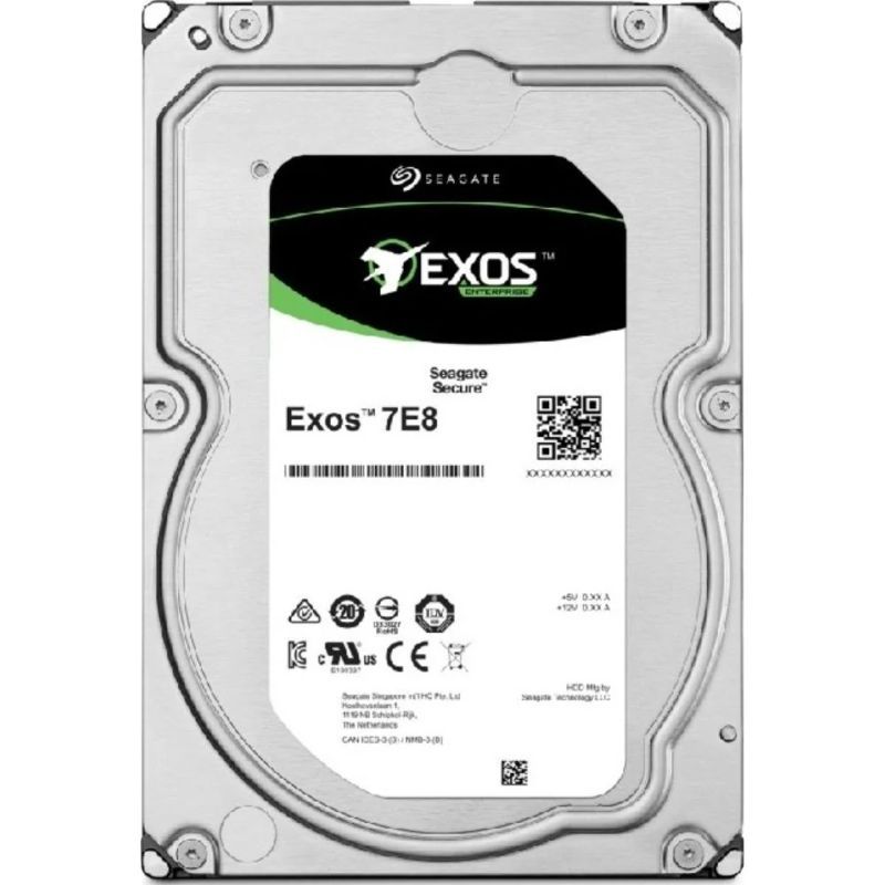 Seagate Exos 7E8 8TB Enterprise 7200 RPM 12Gb/s SAS 3.5-Inch Hard Drive