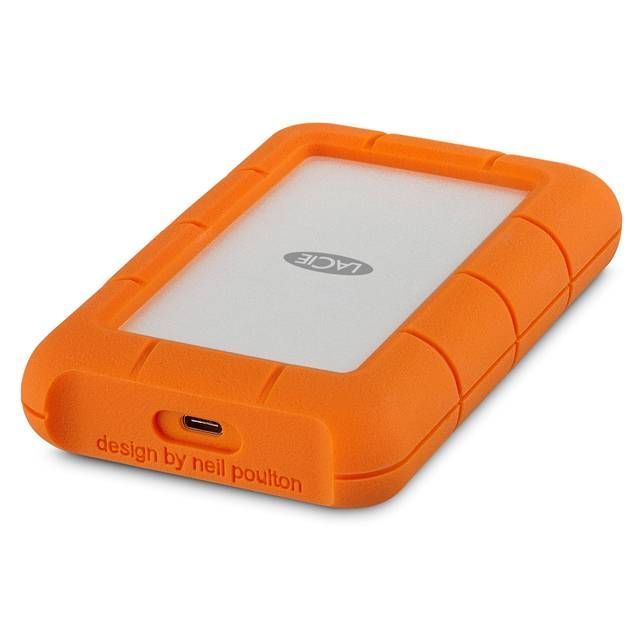 STFR4000400 - LaCie Rugged USB-C 4TB External Hard Drive