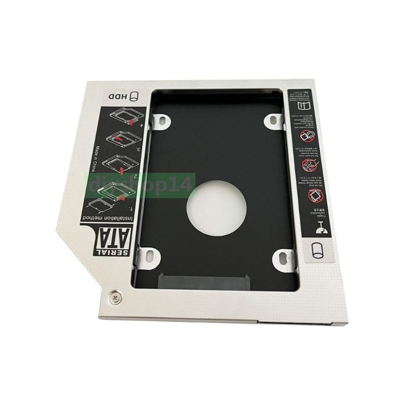 Universal 9.5mm SATA 2nd HDD SSD Hard Drive Caddy SZY-95MM-CADDY