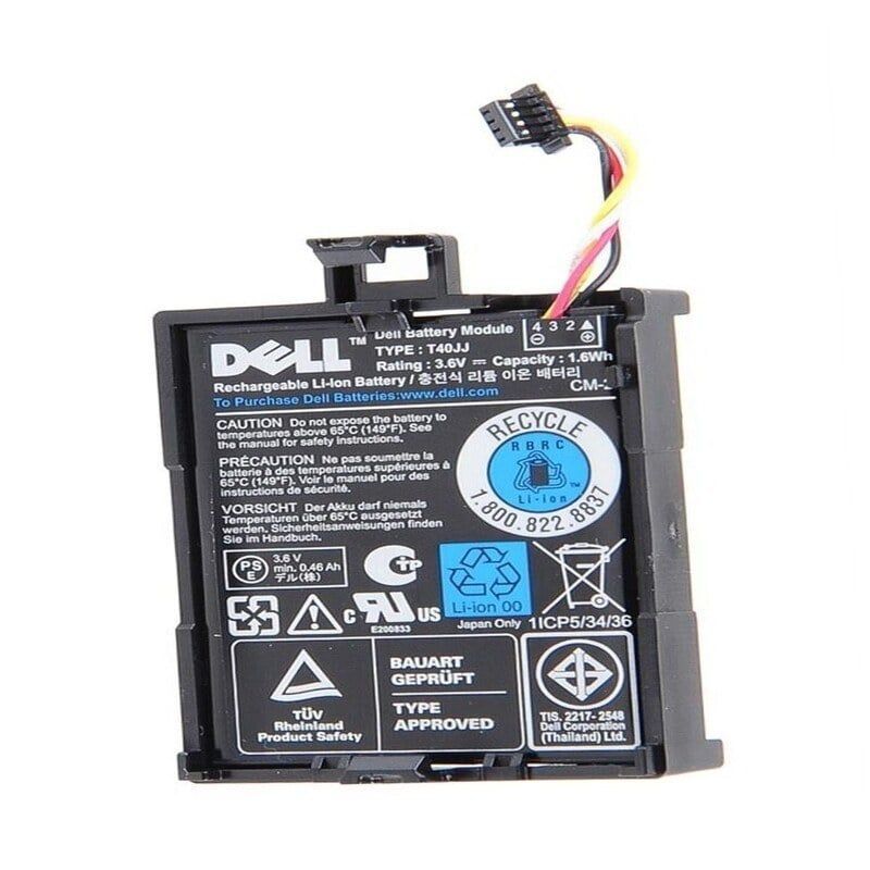 Dell T40JJ PowerEdge RAID Controller Battery