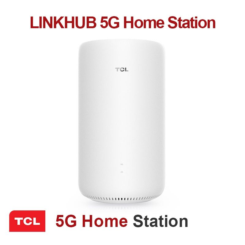 TCL LINKHUB 5G Home Station, 5G/4G Wireless Router, 5G:N1/N3/N5/N7/N8/N20/N28/N41/N77/N78/N79, 4G:B2/3/4/5/7/12/13/17/48/25/26/29/30/41/66/71
