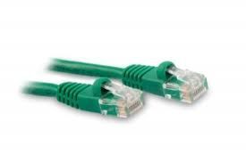 14FT CAT5E / CAT5 350MHZ MOLDED PATCH CABLE RJ45 M/M GREEN 14FT