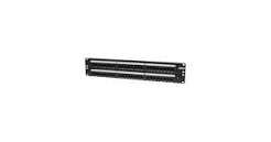 48-PORT CAT6 CAT5 PATCH PANEL RACKMOUNT 110 PUNCH DOWN RJ45 ETHERNET 1URM 568B