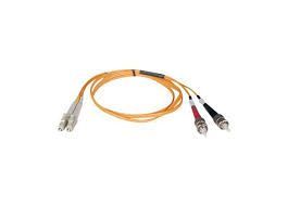 1M DUPLEX MULTIMODE 62.5/125 FIBER OPTIC PATCH CABLE ST/ST 3FT 1 METER