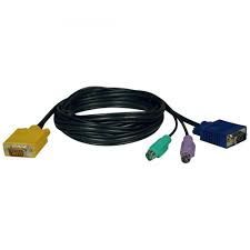6FT PS/2 CABLE KIT FOR KVM SWITCH 3-IN-1 B020-008 / 16 & B022 KVMS 6FT