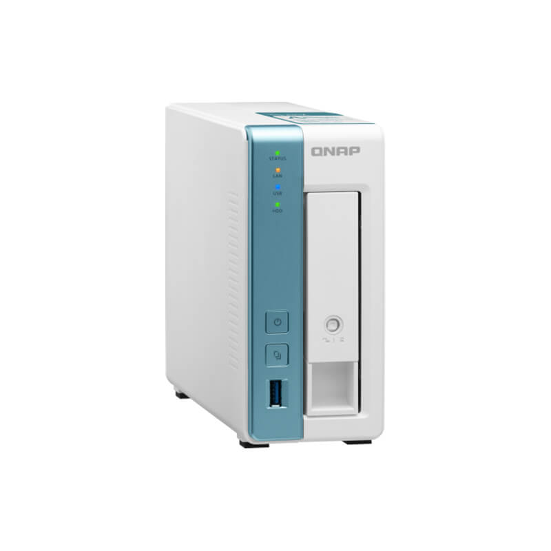 TS-131K, QNAP TS Series NAS, Quad-core 1.7GHz CPU