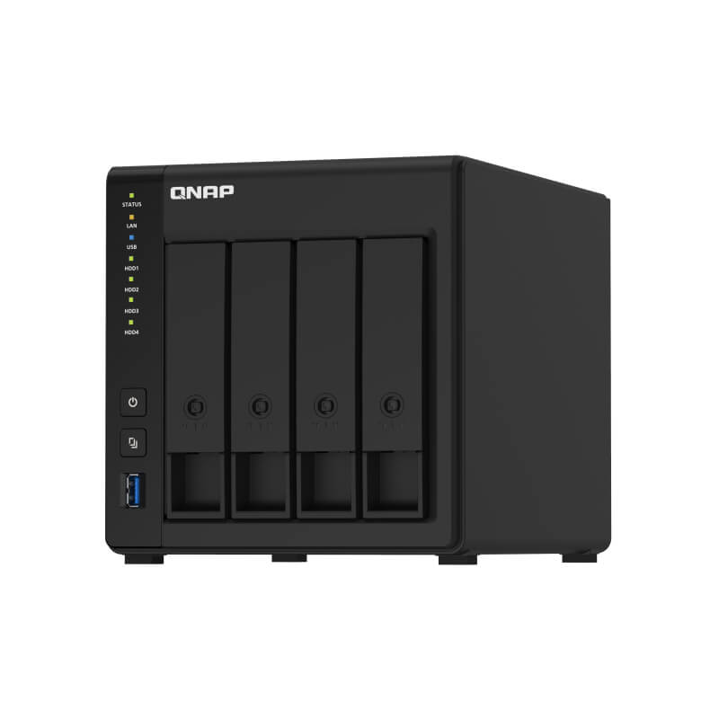 TS-451D2-2G, QNAP TS-451D2 NAS, Intel Celeron J4025/2GB DDR4/2.0GHz Dual-Core