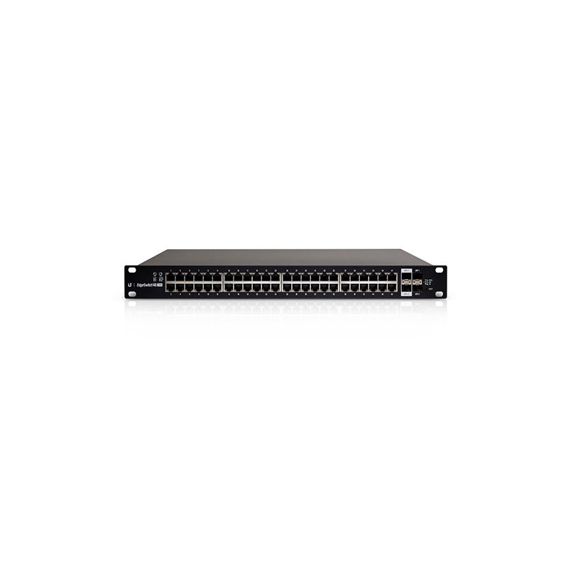 ES-48-500W, Ubiquiti EdgeSwitch, 48xGigabit PoE/500W Power/Managed Switch