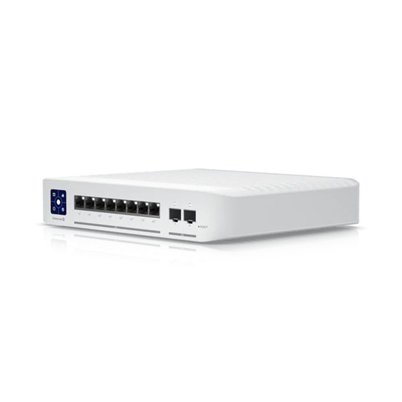 USW-Enterprise-8-PoE, Ubiquiti Switch, 8x2.5GbE PoE+/2x10G SFP+/Layer 3
