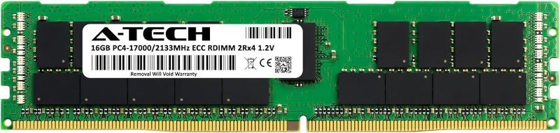 Cisco 16GB DDR4-2133MHz RDIMM PC4-17000P-R Dual Rank x4 Replacement Memory Module