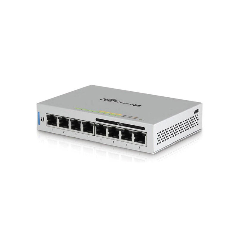 US-8-60W, Ubiquiti UniFi Switch, 8xGigabit PoE/60W Power/Managed Switch