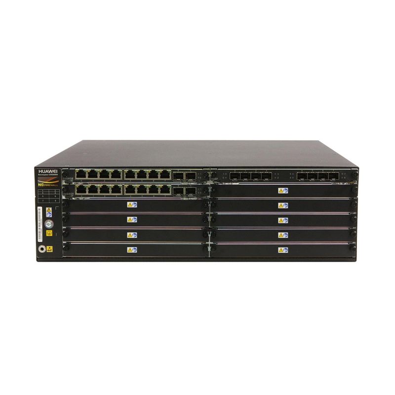 USG6655E-AC, Huawei USG6655E Firewall, 16*GE RJ45/12*10GE SFP+/2*40GE QSFP+
