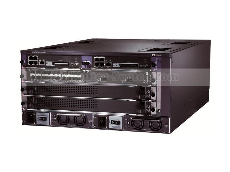 USG9520-BASE-DC-V3, Huawei USG9500 Firewall, DC Chassis/2xMPU/Basic Configuration