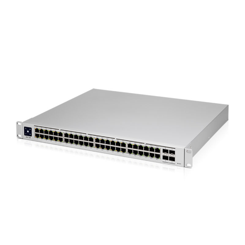 USW-Pro-48-PoE, Ubiquiti UniFi Switch, 48xPoE GE/Managed/1U