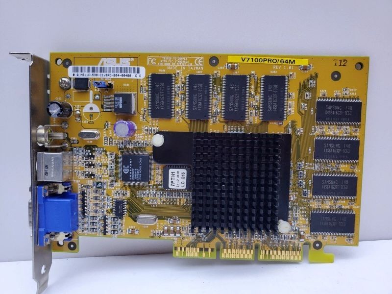 ASUS V7100PRO/64M AGP Graphics Card