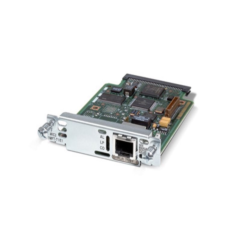 VWIC3-1MFT-T1/E1, Cisco VWIC3-1MFT-T1/E1 Voice/WAN Card, 1-Port Multiflex Trunk, T1/E1, Data/Voice Support