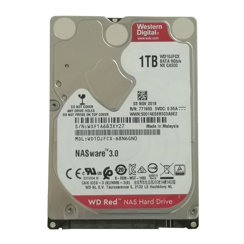 WD10JFCX 1TB SATA 6Gb/s 2.5-Inch Hard Drive