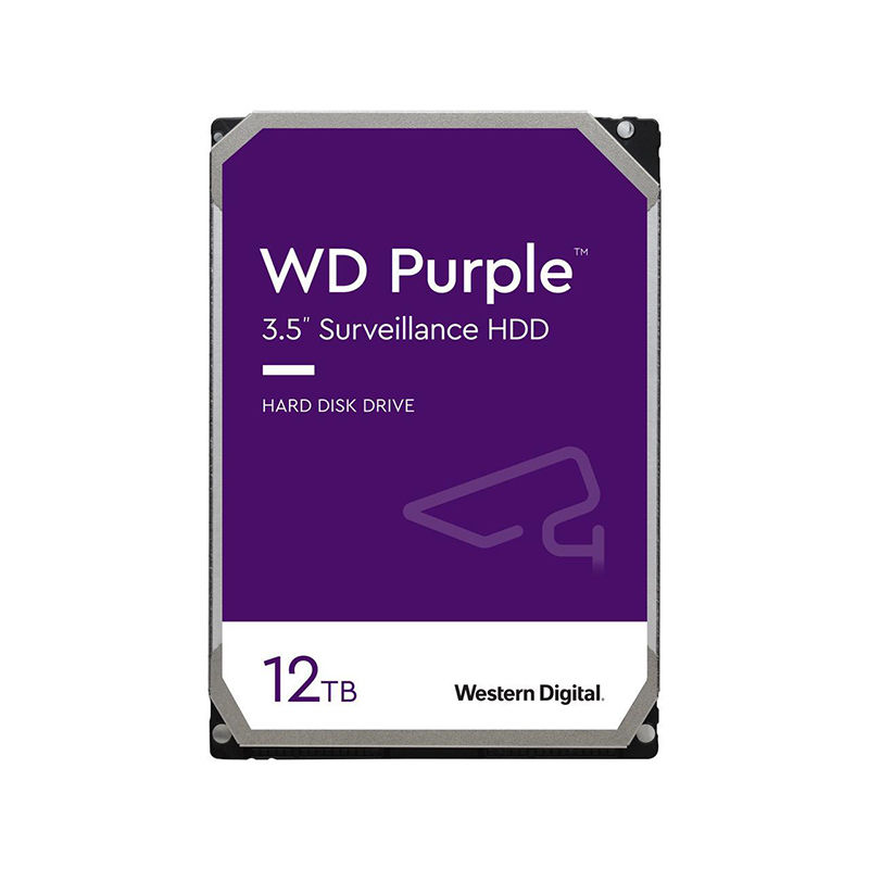 WD121PURZ, Western Digital Purple Surveillance Hard Disk Drive, 12TB, 3.5 inch, 7200RPM