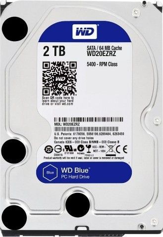 Western Digital Blue 2TB 3.5-inch Internal Hard Drive