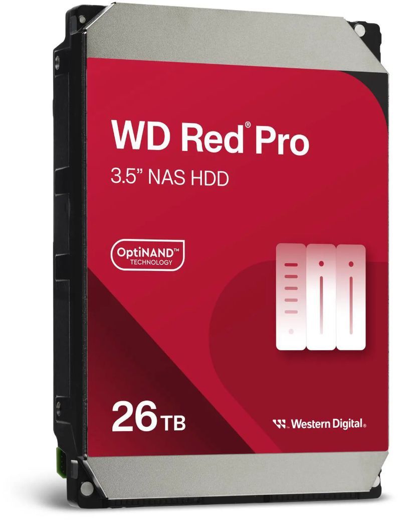 Western Digital Red Pro WD260KFGX 26TB 7200 RPM 512MB Cache SATA 6.0Gb/s 3.5" HD