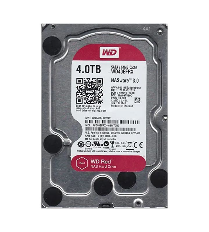 WD40EFRX - WD Red Plus 4TB NAS SATA 6Gb/s 3.5-Inch Hard Drive