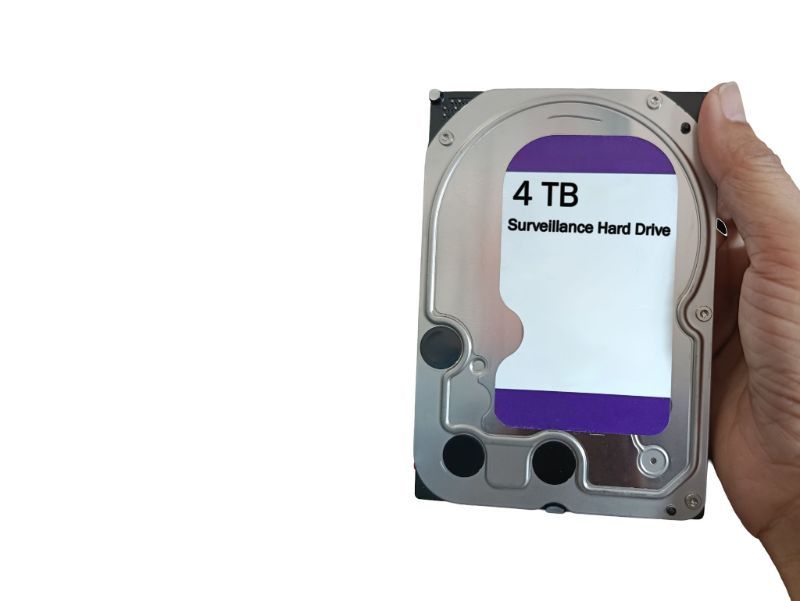 Western Digital WD Purple 4TB 5400RPM SATA Surveillance HDD – WD40PURZ