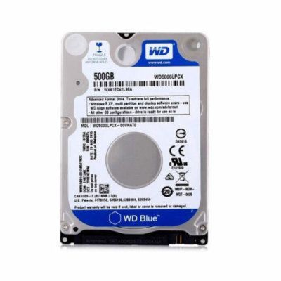 Western Digital Blue 500GB 5400RPM SATA 6Gb/s 2.5-Inch Internal Hard Drive
