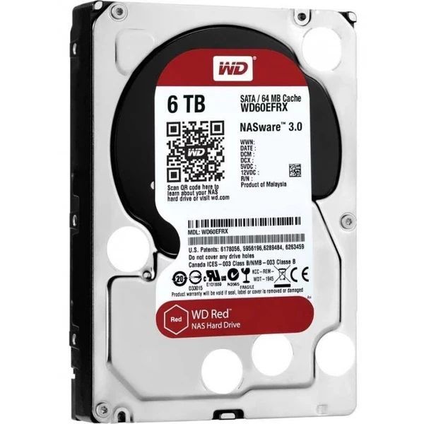 Western Digital Red 6TB NAS Internal Hard Drive