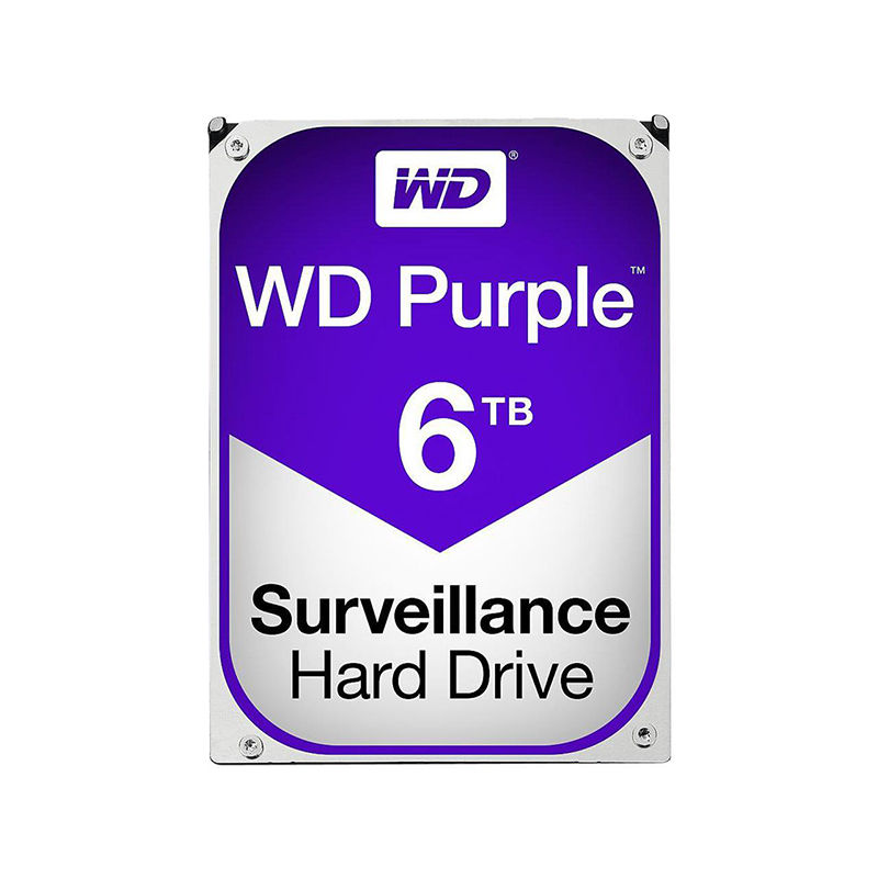 WD60PURX, Western Digital Purple Surveillance Hard Drive, 6TB capacity/3.5 inch/SATA 6Gbps