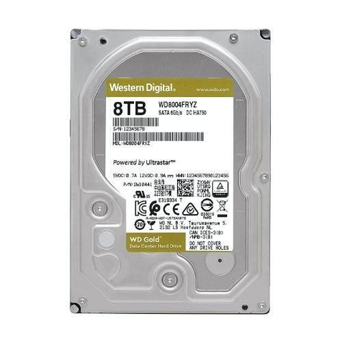 Western Digital Gold 8TB Enterprise Class SATA 6Gb/s 3.5-Inch Hard Drive